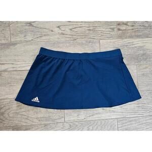 BNWT New Women's Adidas Tennis Skirt Size X Large Dark Teal XL Climalite UPF 50+